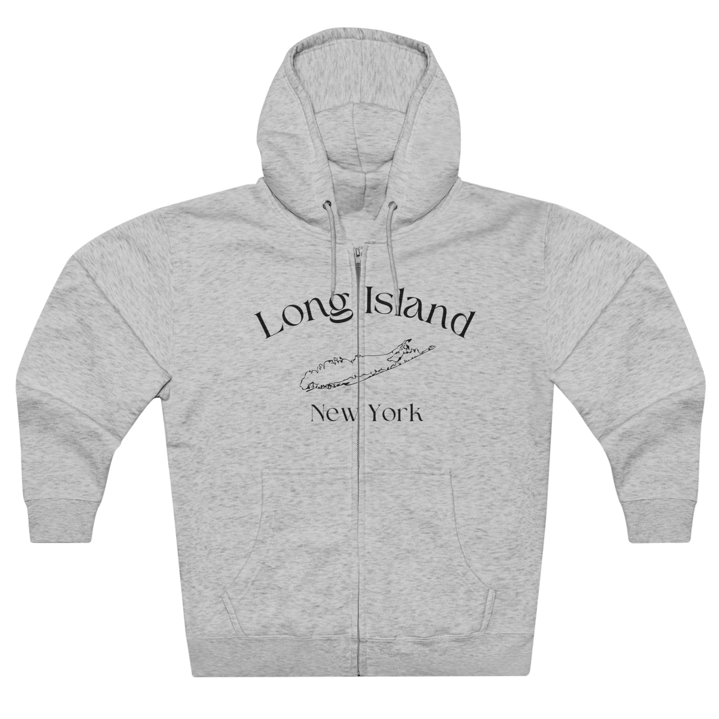 Long Island Zip Hoodie (Unisex)