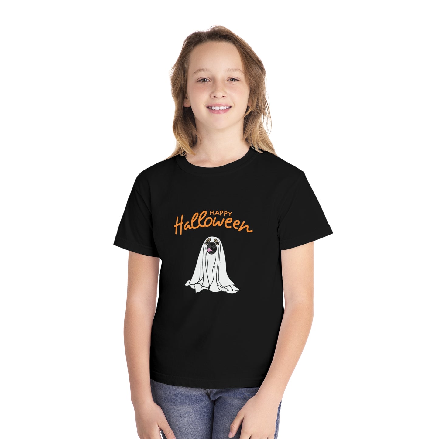 Kids Halloween Pug Tee