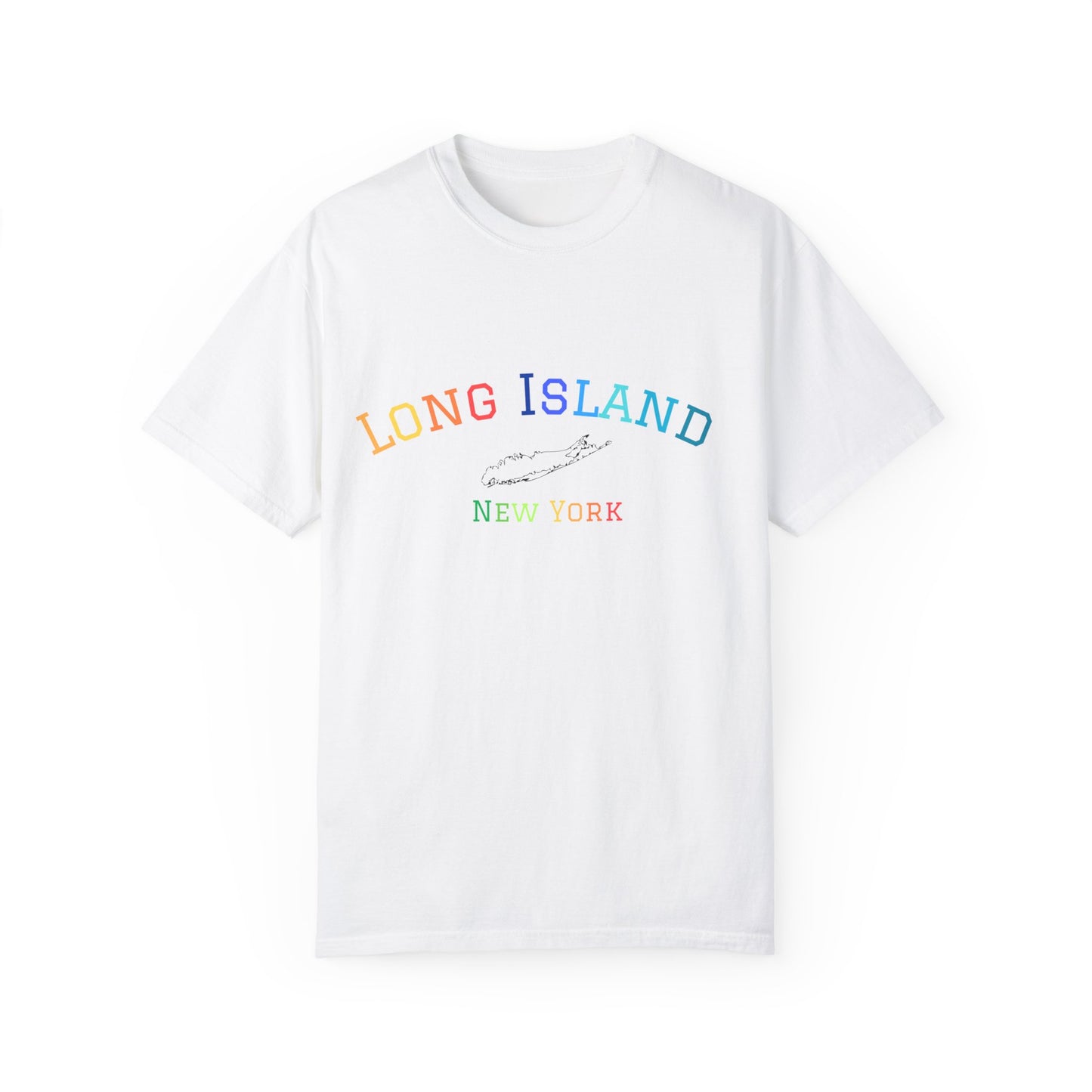 Color block Long Island Unisex T-shirt