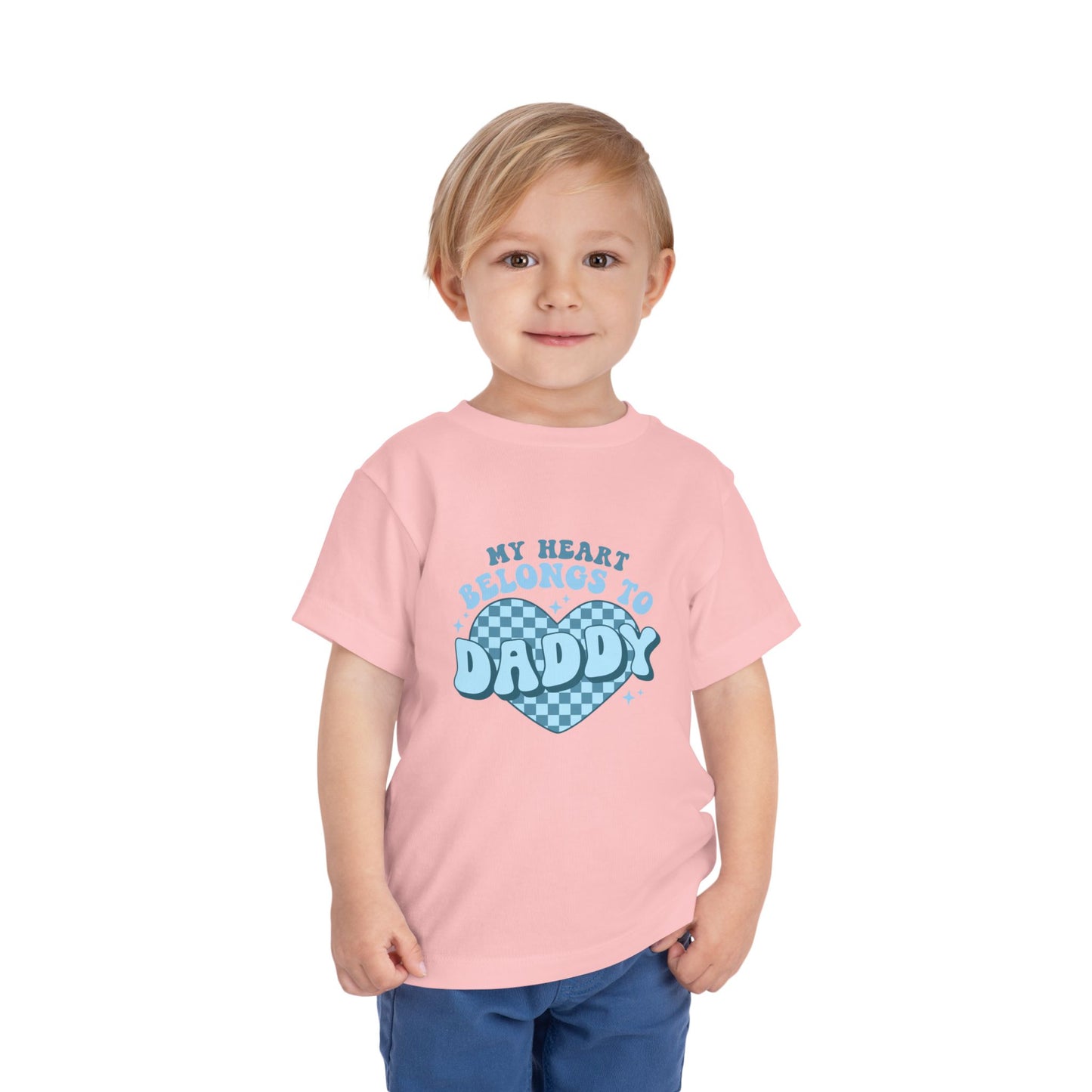 Toddler Valentine Tee, Daddy is My Valentine Shirt, Kids Valentine's Day T-Shirt, Heart Love Tee, Family Valentine Shirt, Valentine Toddler