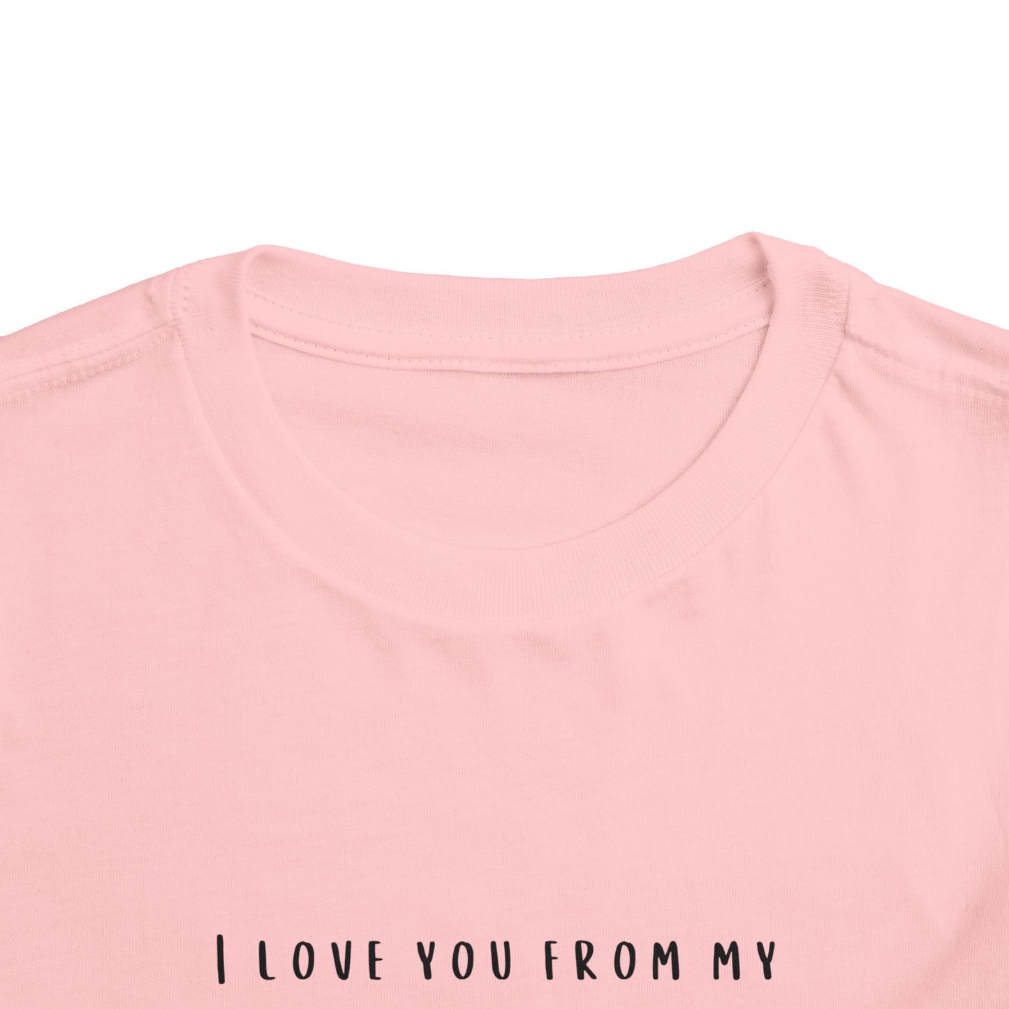 Toddler Valentine's Day Tee - Cute Tomato 'I Love You From My Head to-ma-toes'