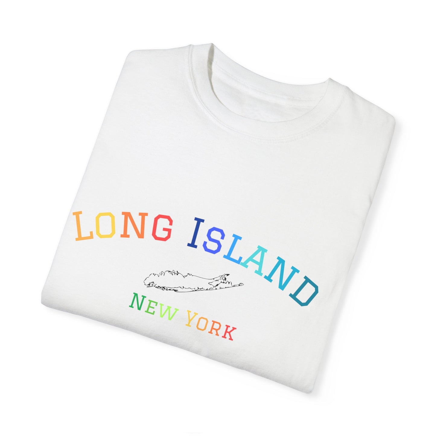 Color block Long Island Unisex T-shirt
