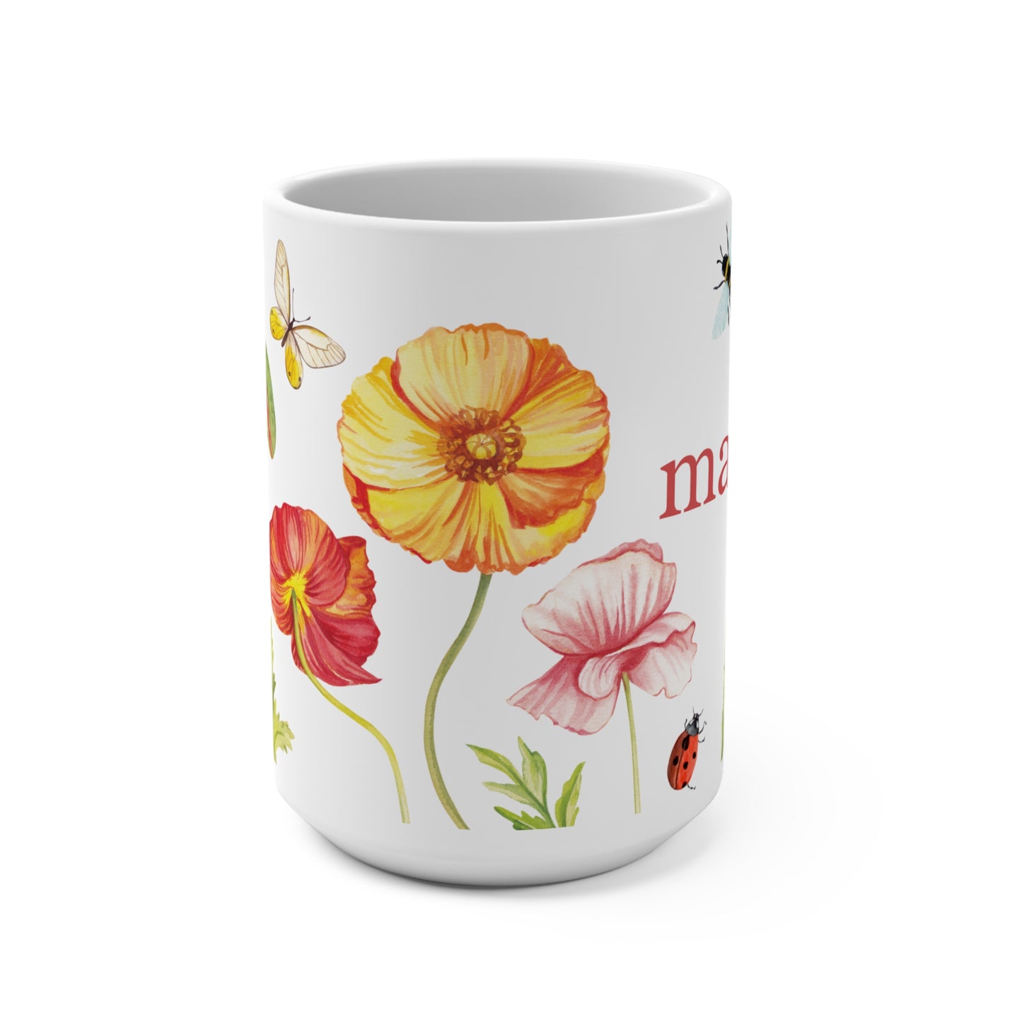 Floral Mama Mug 15oz