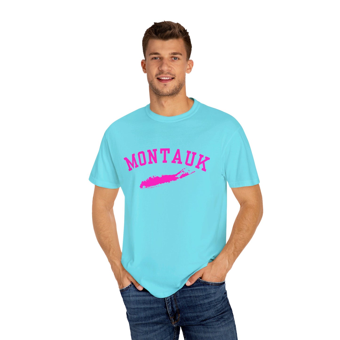 Bright Pink Montauk Shirt