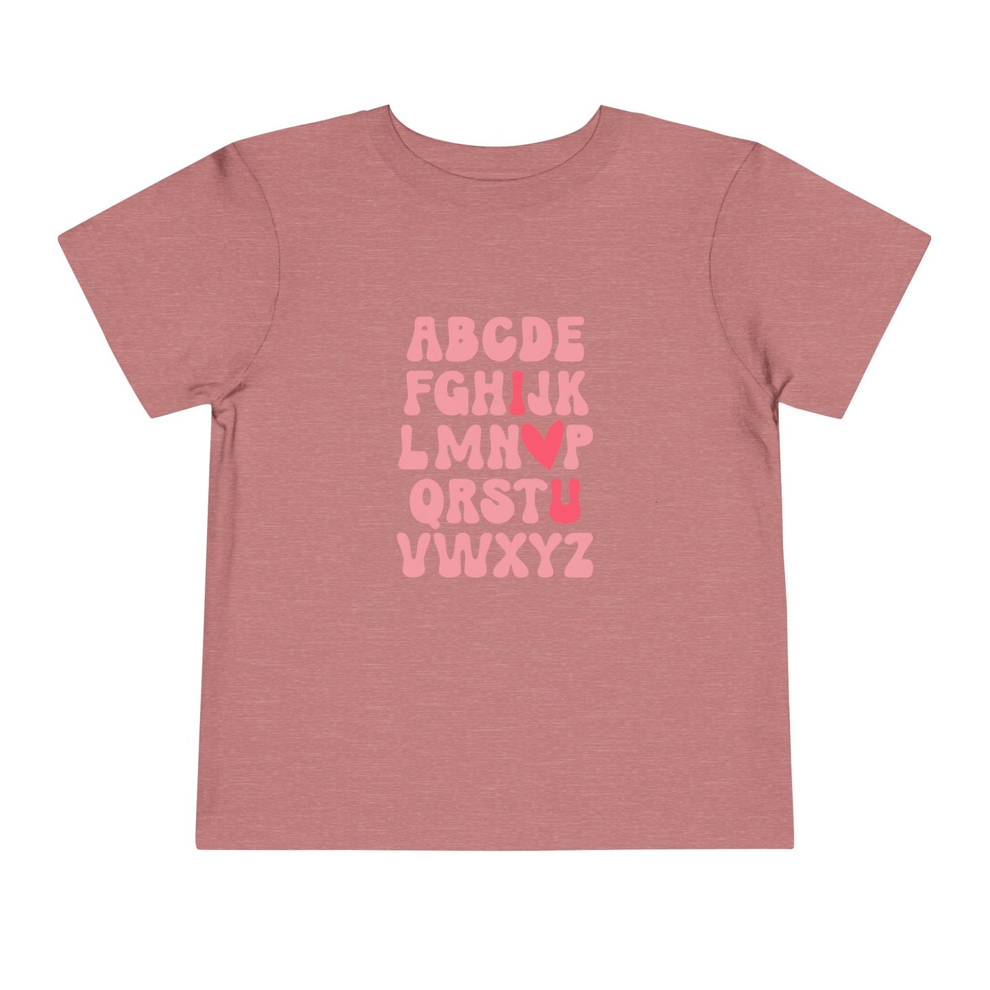 Toddler Valentine's Day Tee, Heart Print Shirt for Kids, Love Day Tshirt for Children, Cupid Baby T-shirt, Valentine's Day Gift, Holiday