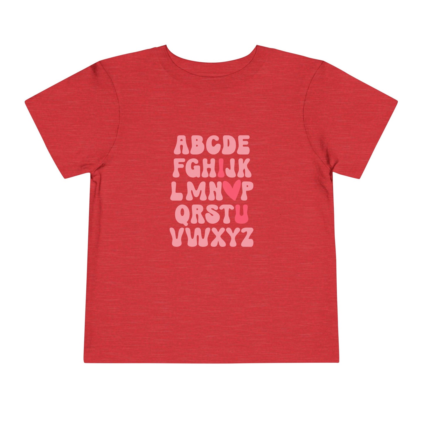 Toddler Valentine's Day Tee, Heart Print Shirt for Kids, Love Day Tshirt for Children, Cupid Baby T-shirt, Valentine's Day Gift, Holiday