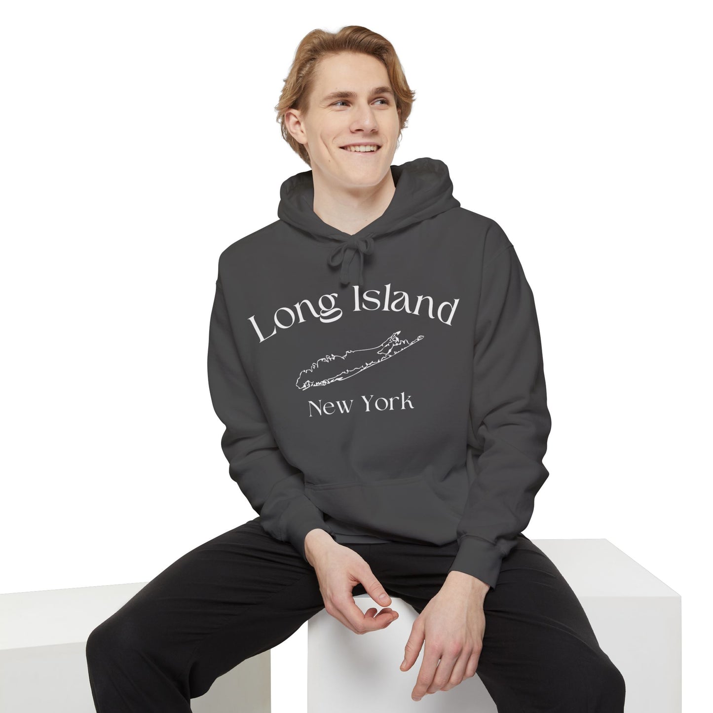 Long Island New York Graphic Hoodie