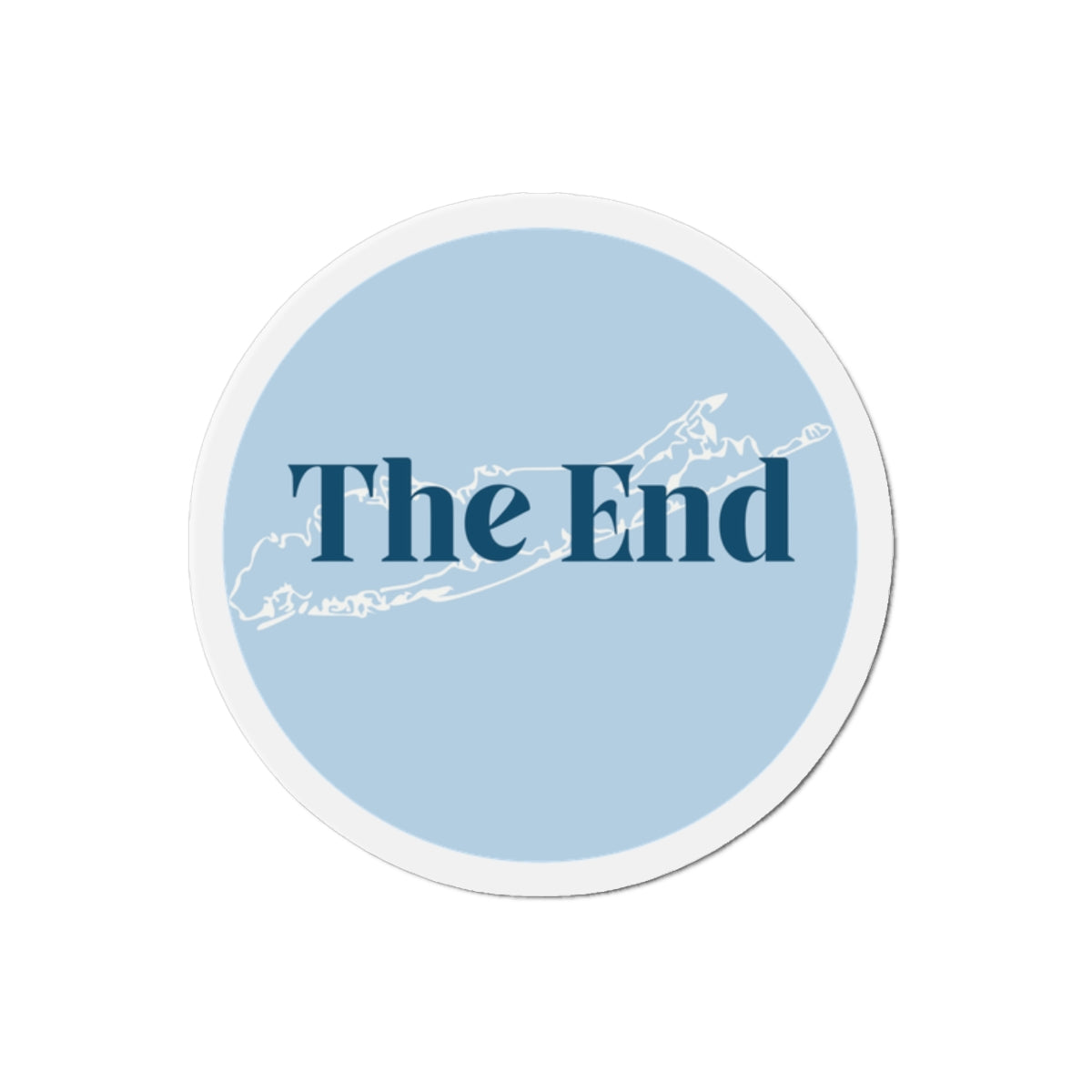 Montauk "The End" Magnet