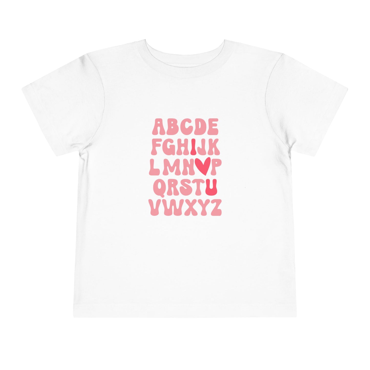 Toddler Valentine's Day Tee, Heart Print Shirt for Kids, Love Day Tshirt for Children, Cupid Baby T-shirt, Valentine's Day Gift, Holiday
