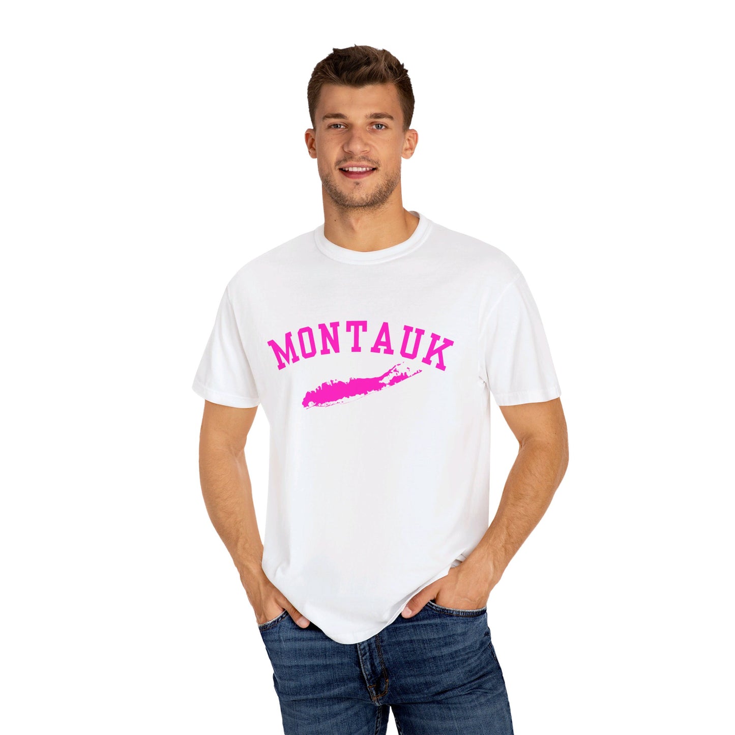 Bright Pink Montauk Shirt