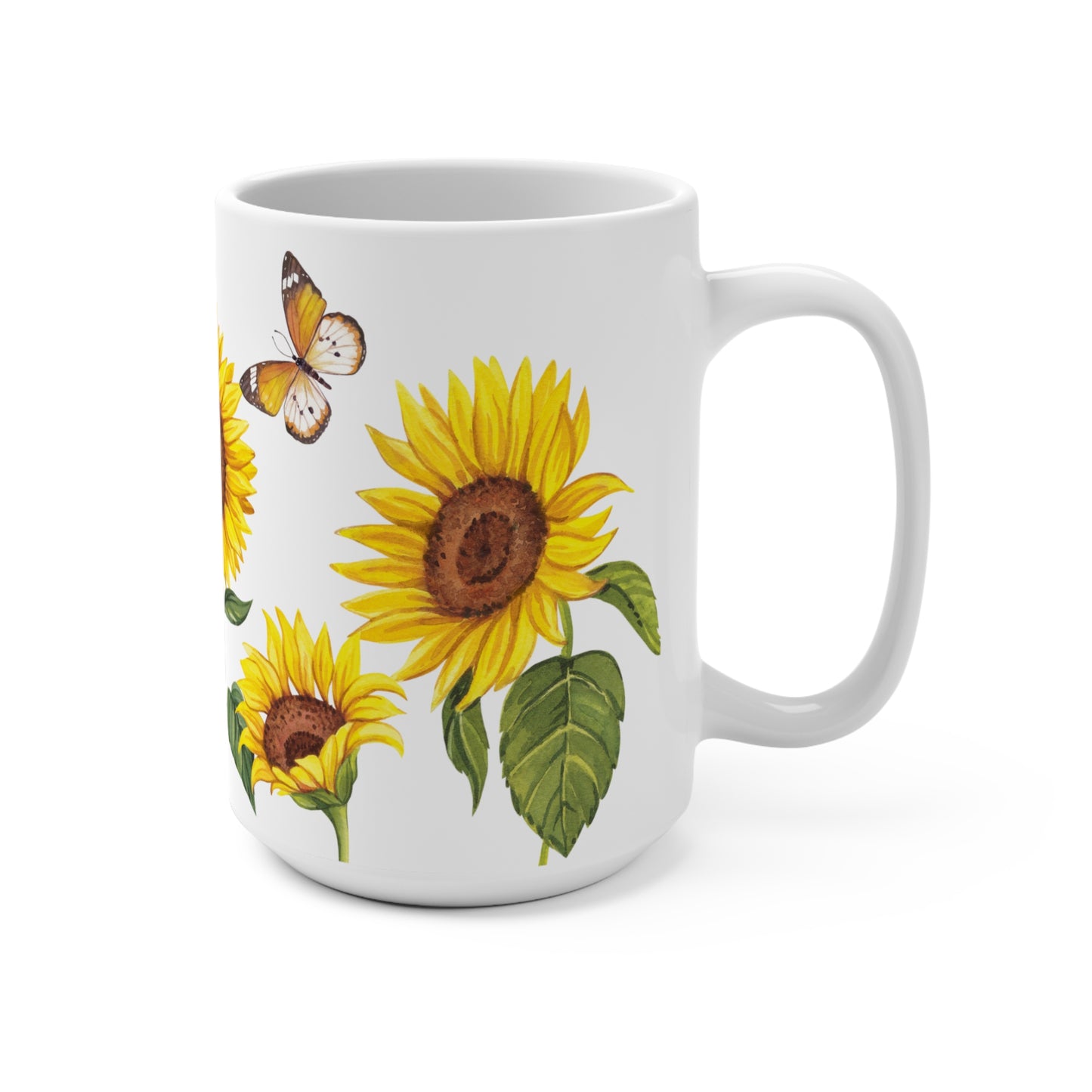 Mom Sunflower Mug 15oz