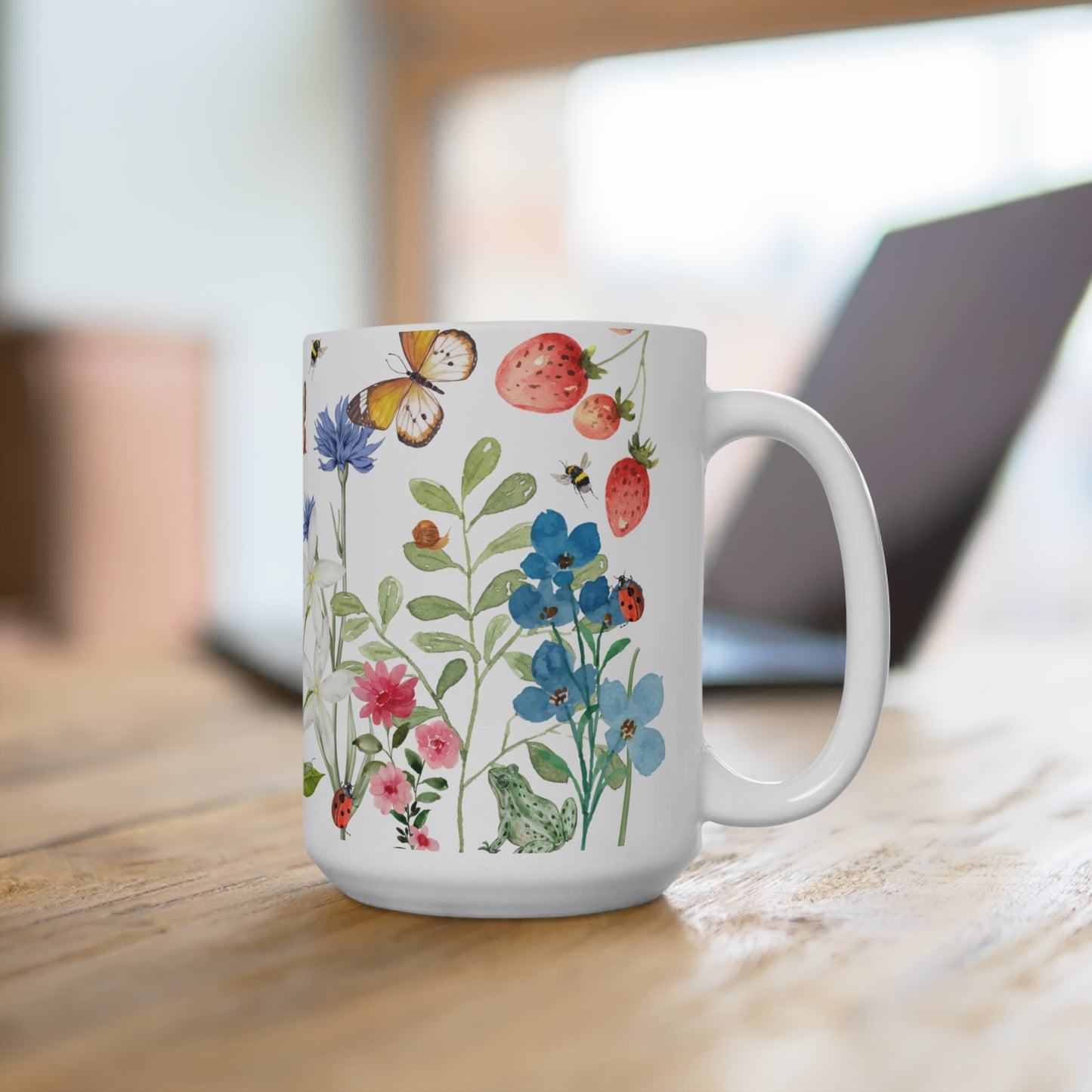 Wildflower Garden Mug 15oz