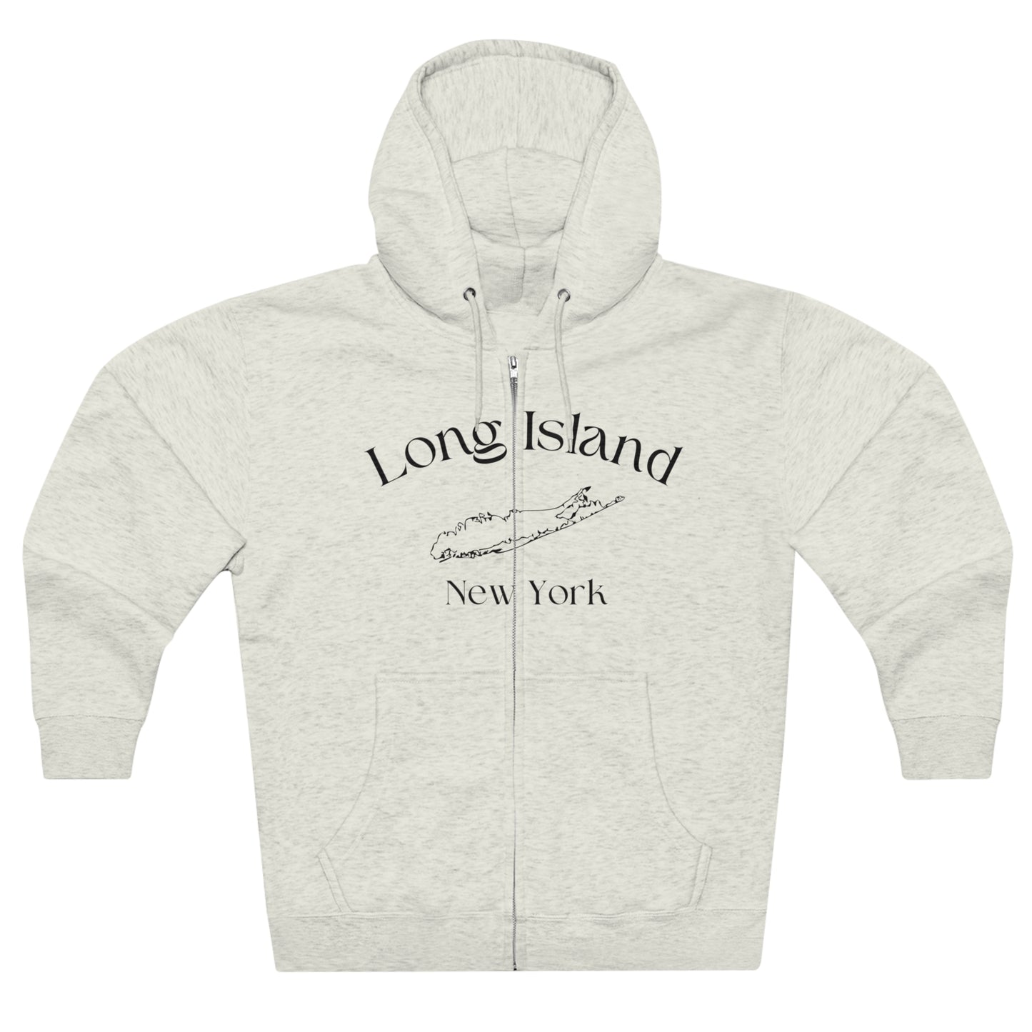 Long Island Zip Hoodie (Unisex)