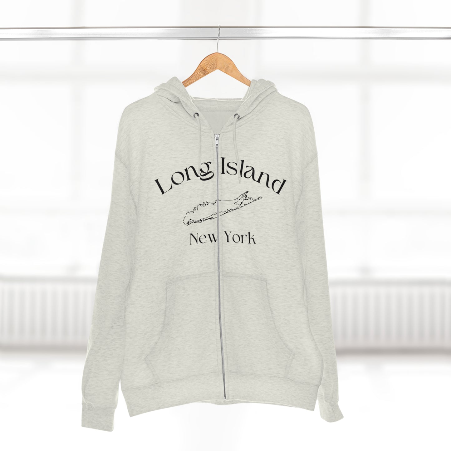 Long Island Zip Hoodie (Unisex)
