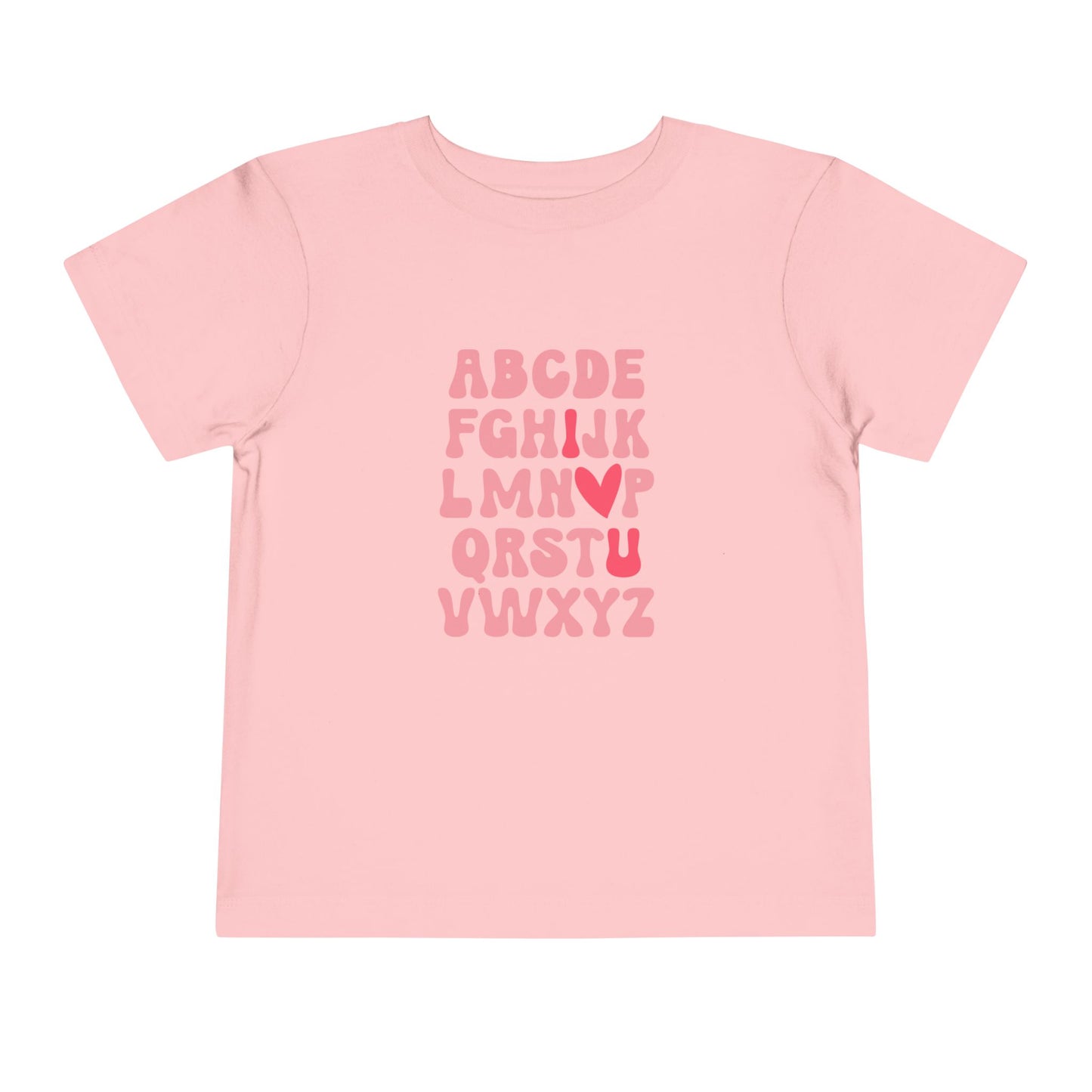 Toddler Valentine's Day Tee, Heart Print Shirt for Kids, Love Day Tshirt for Children, Cupid Baby T-shirt, Valentine's Day Gift, Holiday