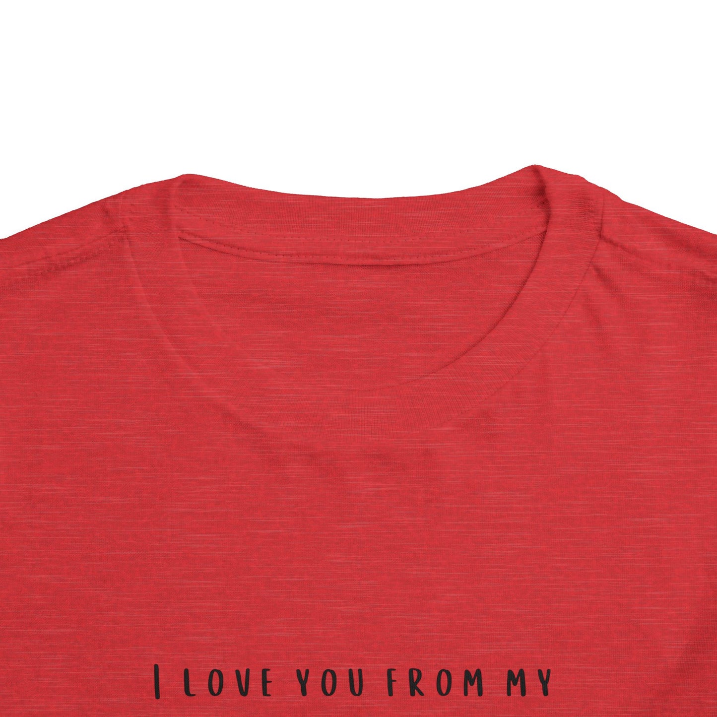 Toddler Valentine's Day Tee - Cute Tomato 'I Love You From My Head to-ma-toes'
