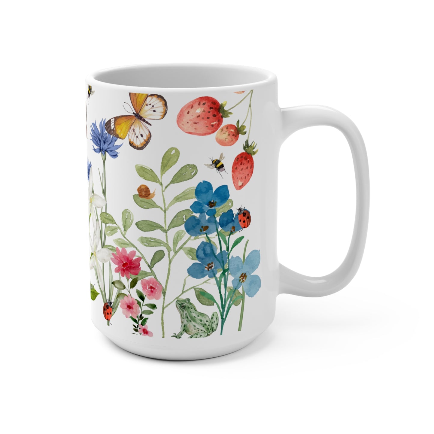 Wildflower Garden Mug 15oz