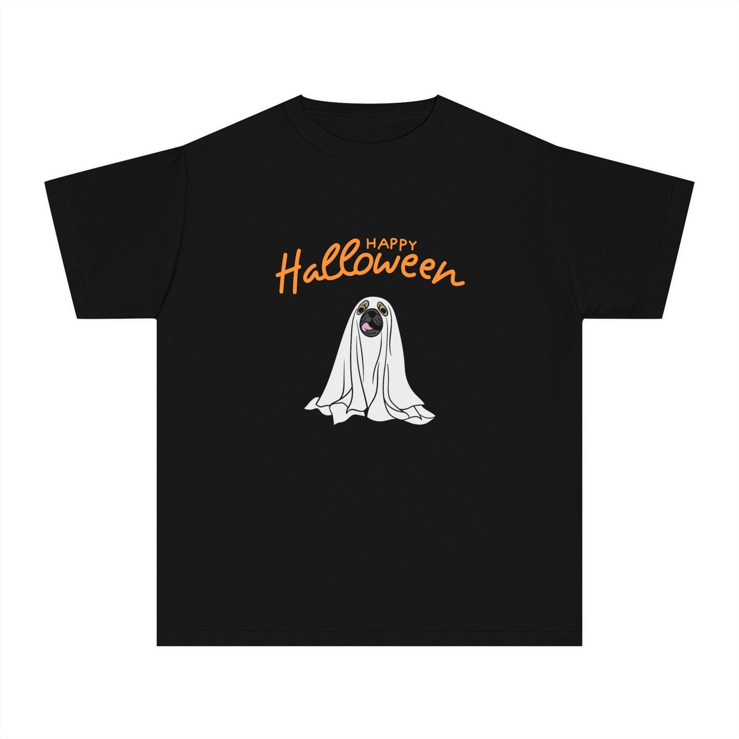 Kids Halloween Pug Tee