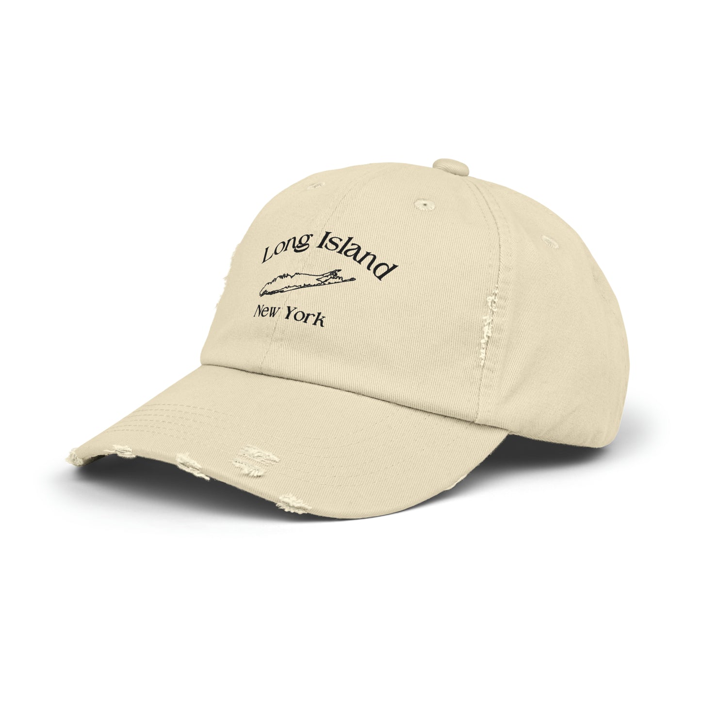 Long Island - Unisex Distressed Cap