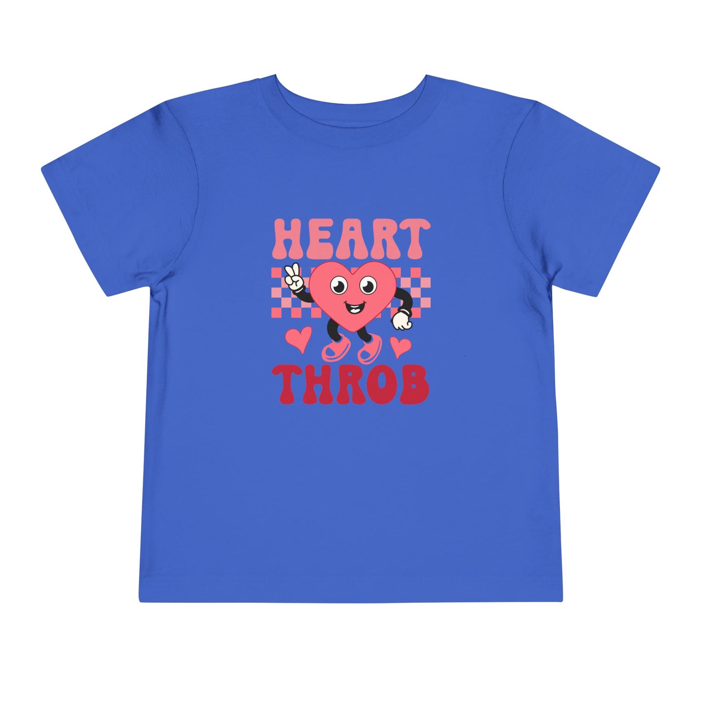Toddler Valentine's Day Tee, Heart Throb Shirt, Kids Graphic Tee, Love Theme Clothing, Toddler Shirts, Valentine's Day Gift