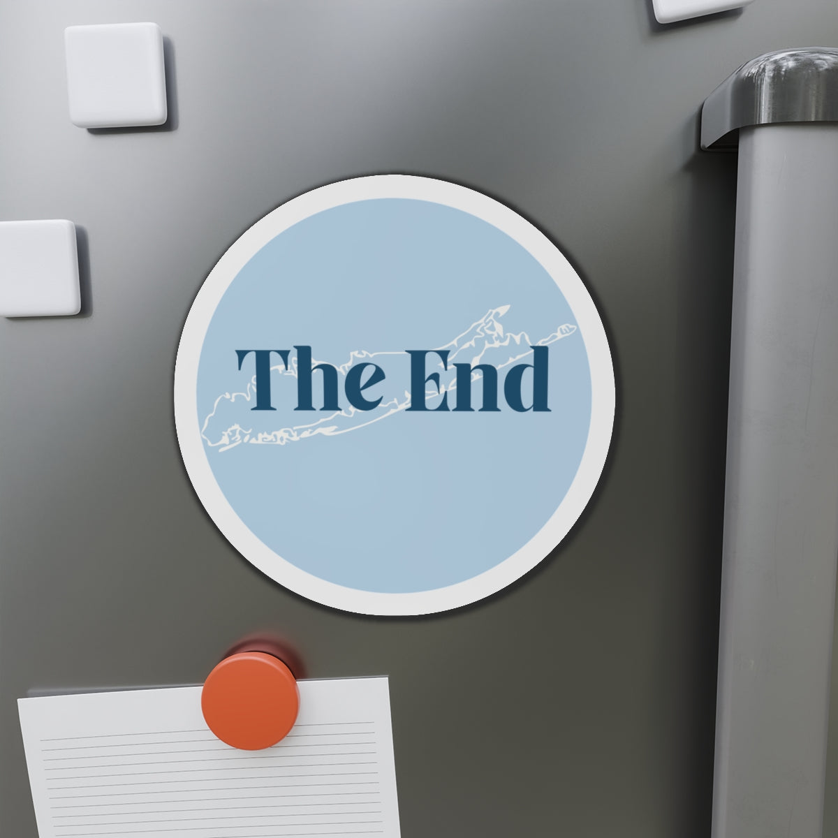 Montauk "The End" Magnet
