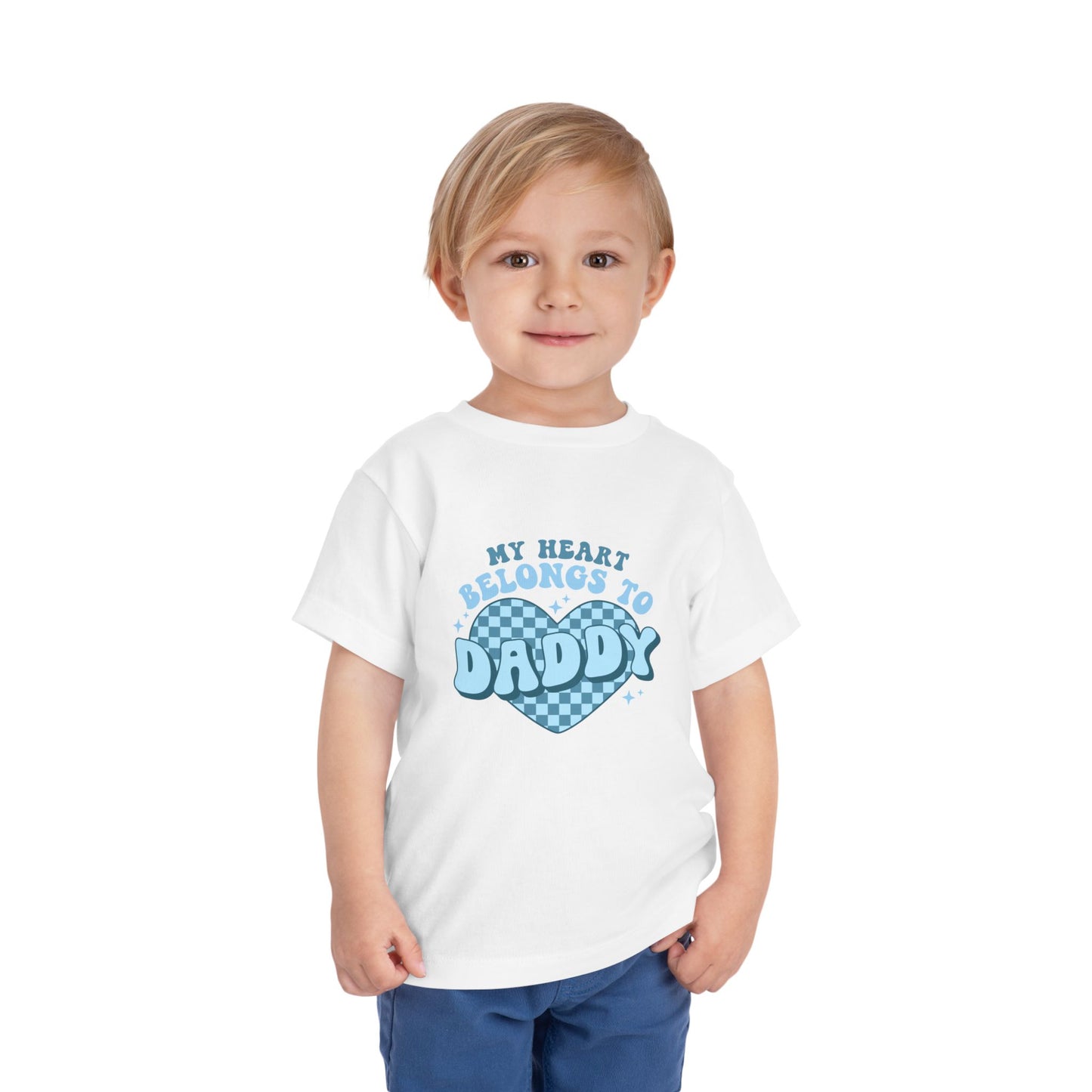 Toddler Valentine Tee, Daddy is My Valentine Shirt, Kids Valentine's Day T-Shirt, Heart Love Tee, Family Valentine Shirt, Valentine Toddler