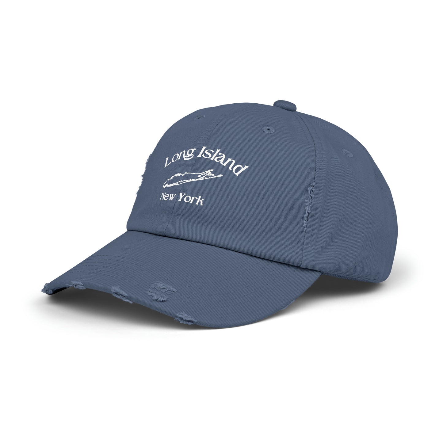 Long Island - Unisex Distressed Cap