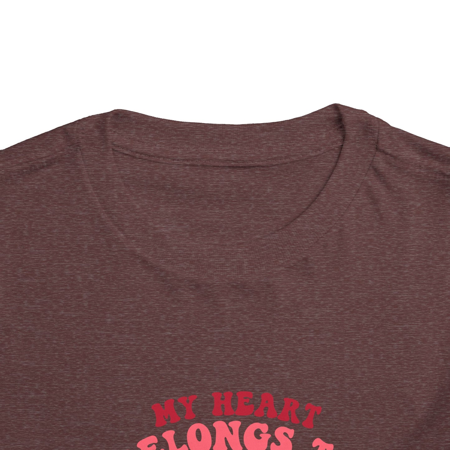 Toddler Valentine's Day Tee, My Heart Belongs to Mommy Shirt, Cute Toddler T-Shirt, Kids Love Gift, Family Love Top