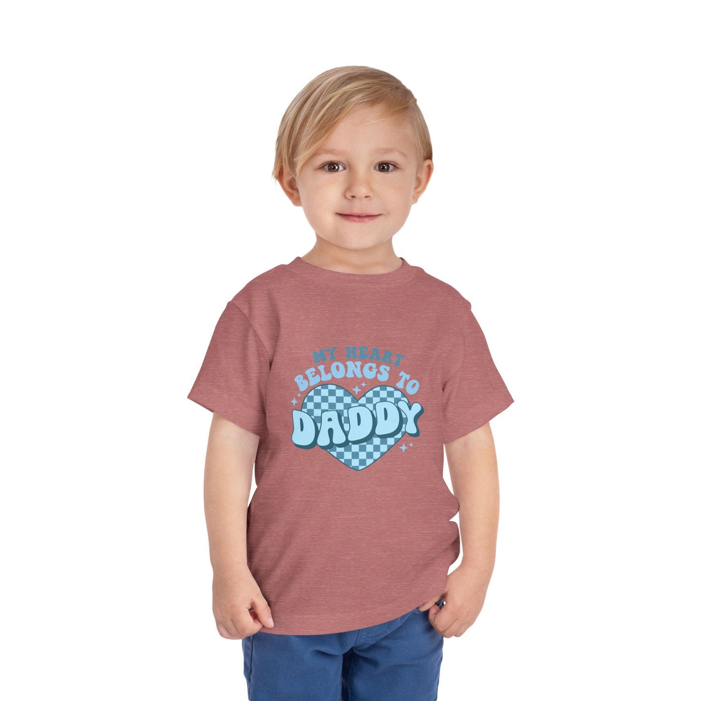 Toddler Valentine Tee, Daddy is My Valentine Shirt, Kids Valentine's Day T-Shirt, Heart Love Tee, Family Valentine Shirt, Valentine Toddler