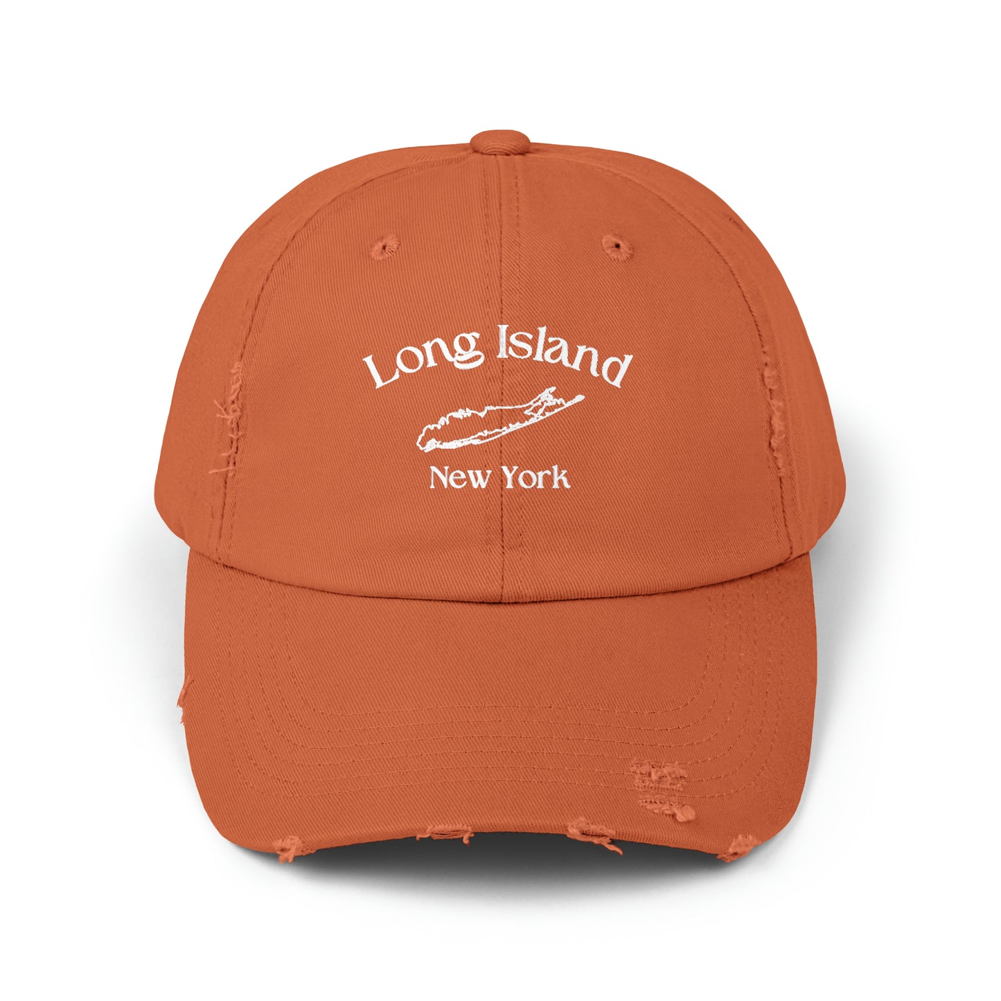 Long Island - Unisex Distressed Cap