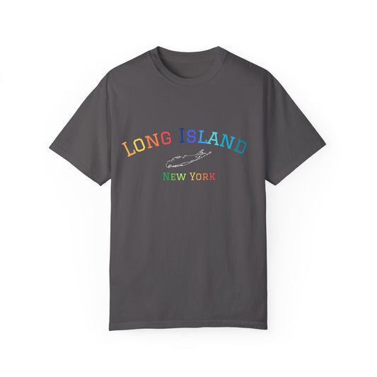 Color block Long Island Unisex T-shirt