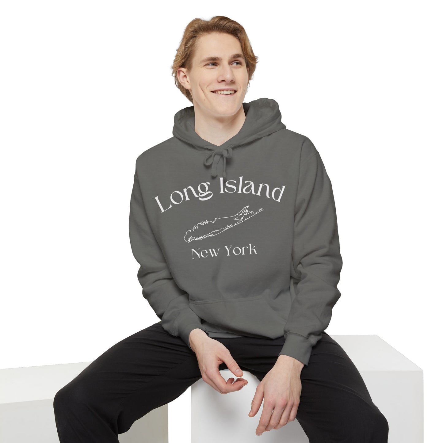Long Island New York Graphic Hoodie