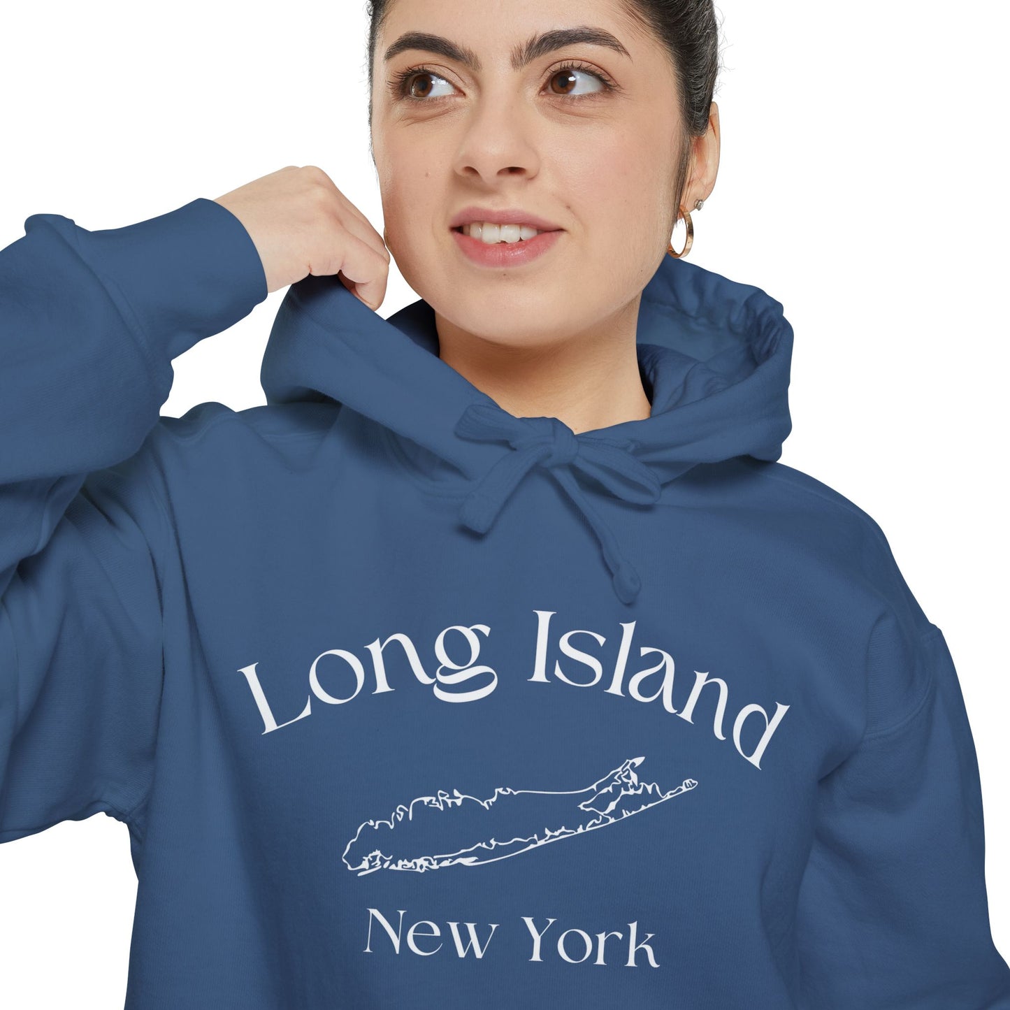 Long Island New York Graphic Hoodie