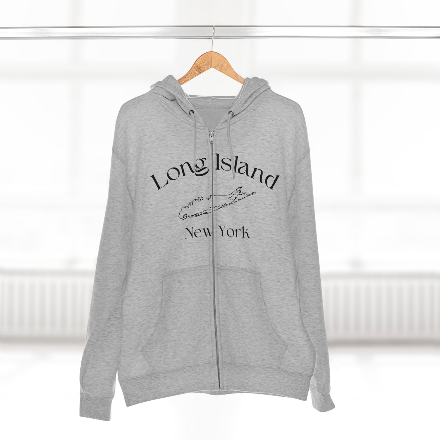 Long Island Zip Hoodie (Unisex)
