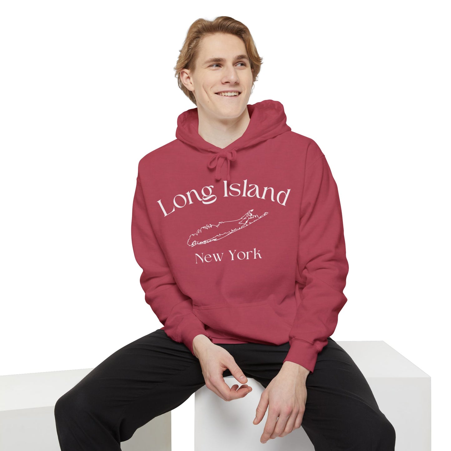 Long Island New York Graphic Hoodie