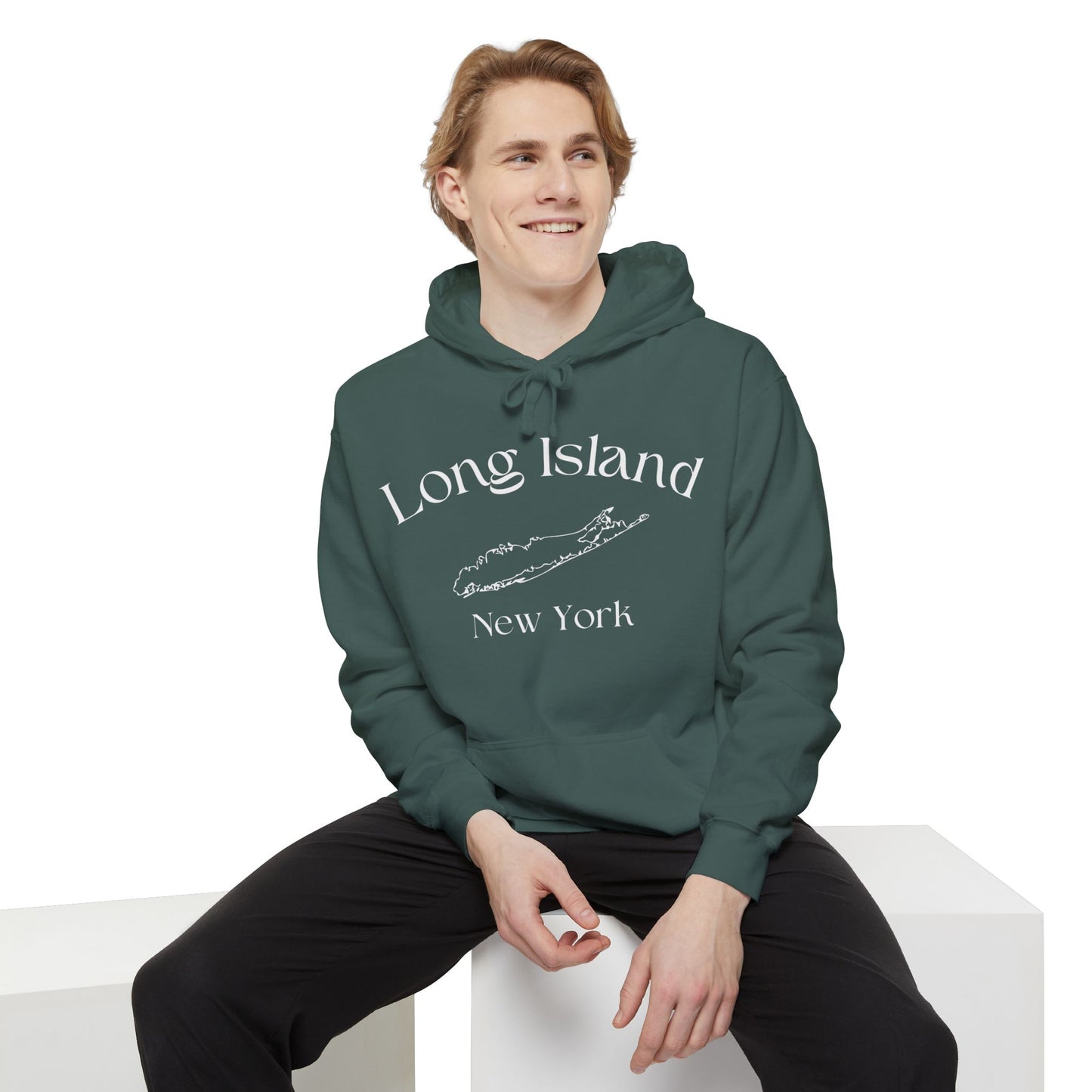 Long Island New York Graphic Hoodie