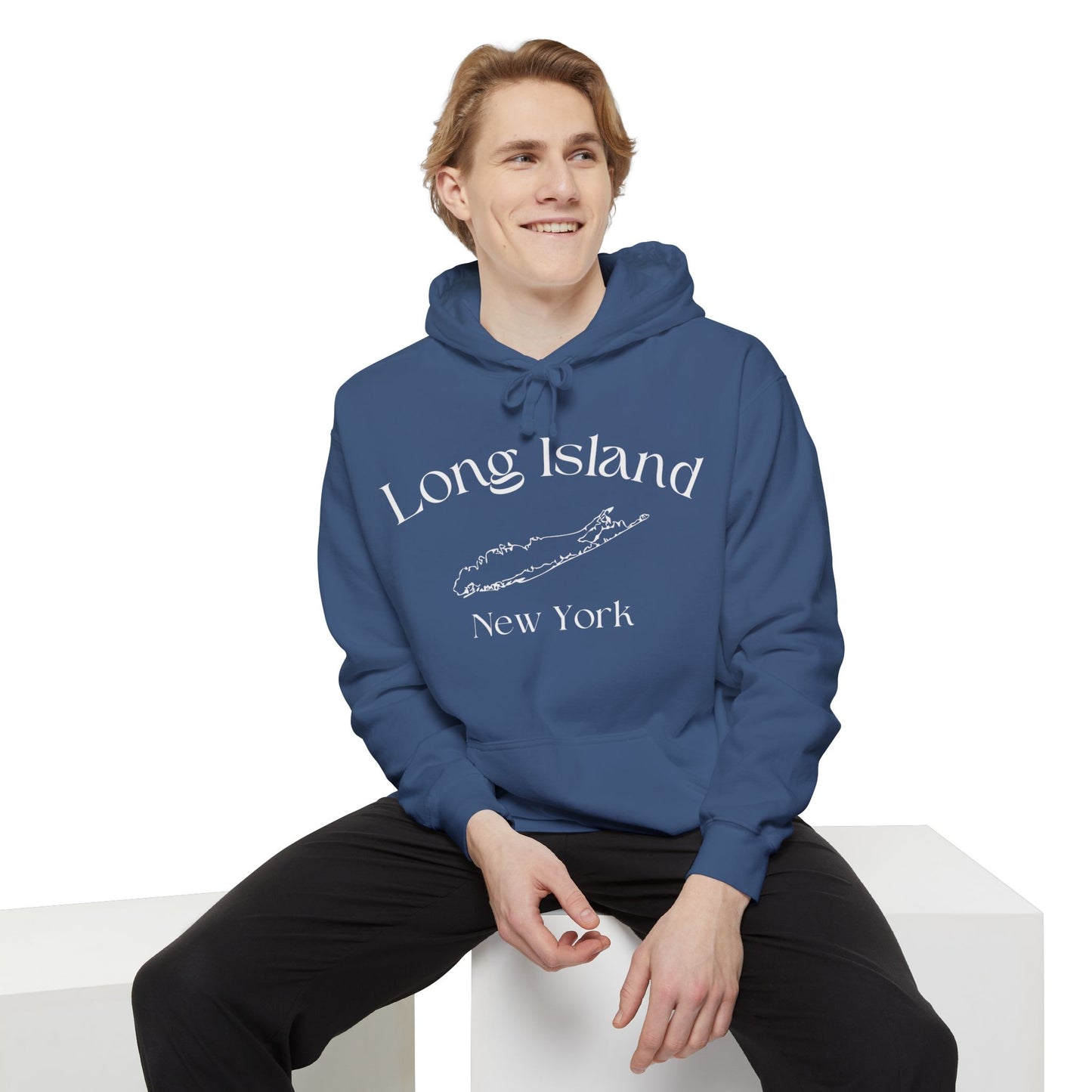 Long Island New York Graphic Hoodie