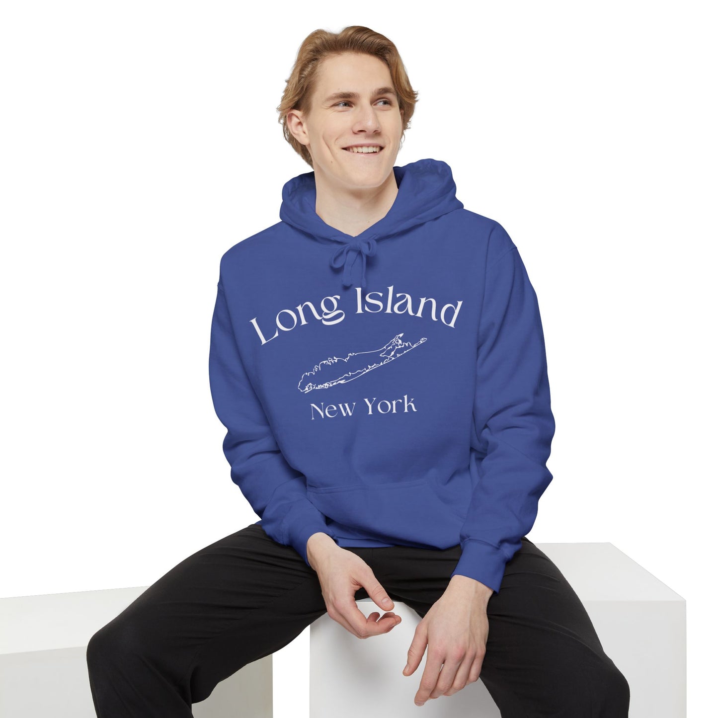Long Island New York Graphic Hoodie