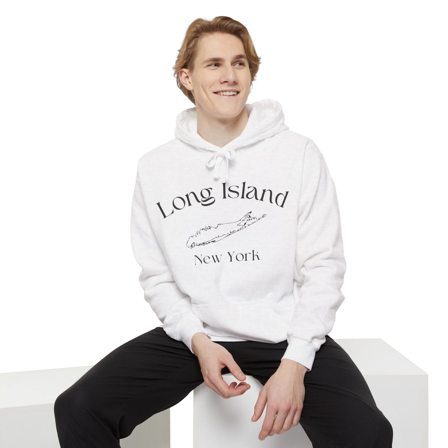 Long Island New York Graphic Hoodie