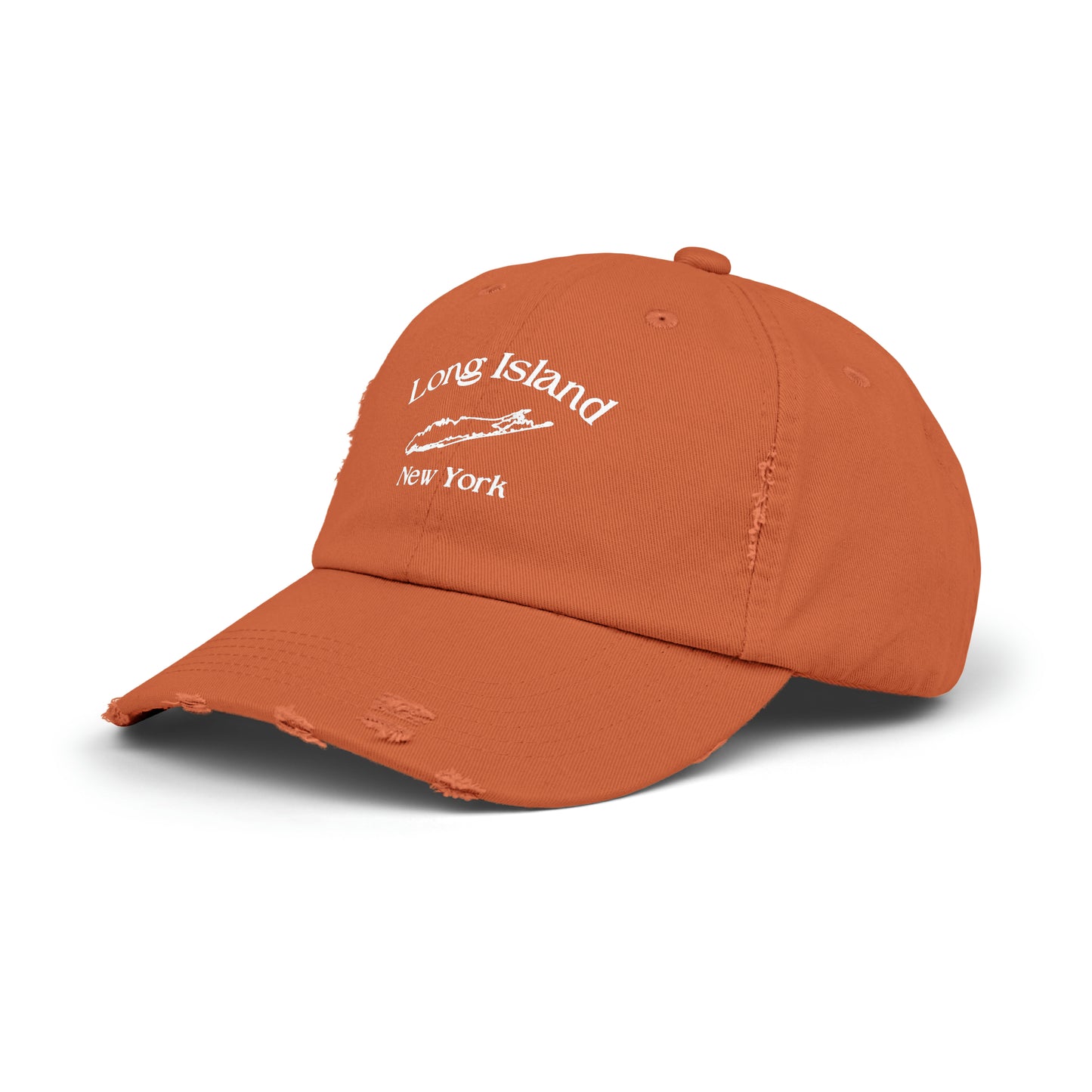 Long Island - Unisex Distressed Cap
