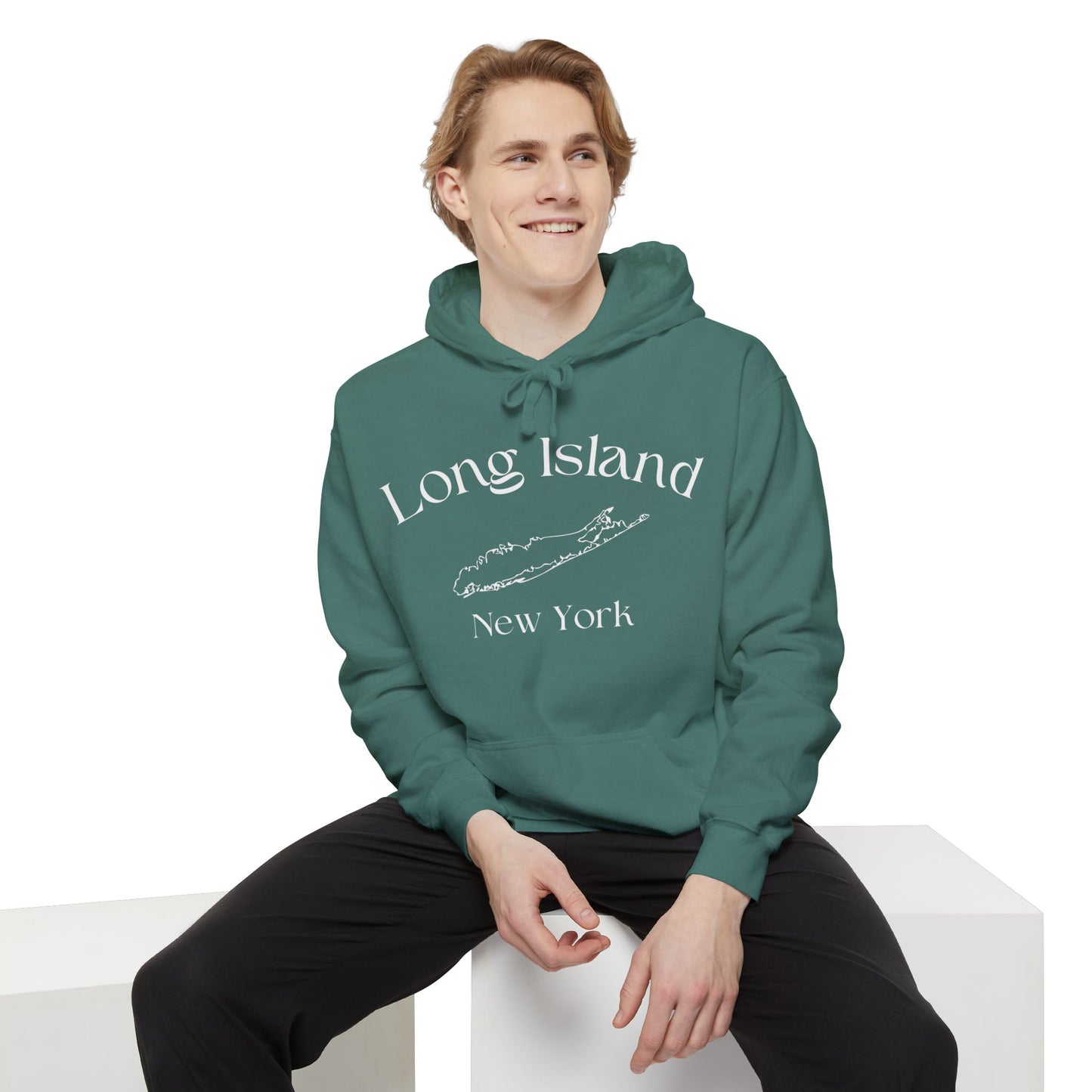 Long Island New York Graphic Hoodie