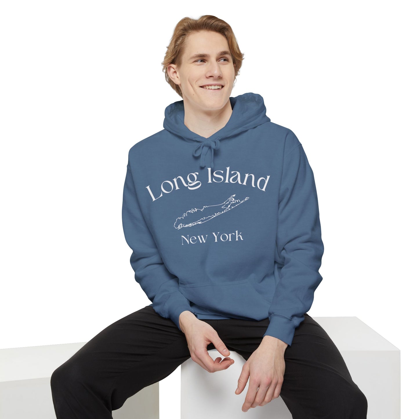 Long Island New York Graphic Hoodie