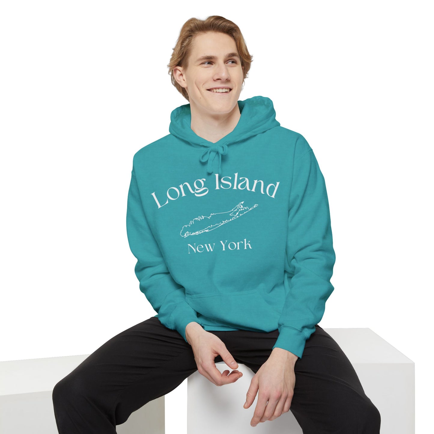 Long Island New York Graphic Hoodie
