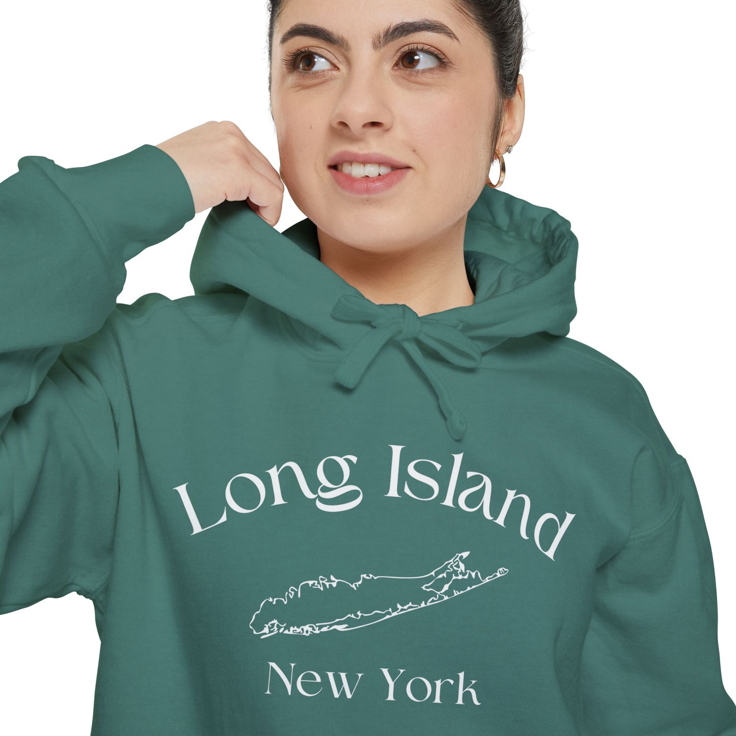 Long Island New York Graphic Hoodie