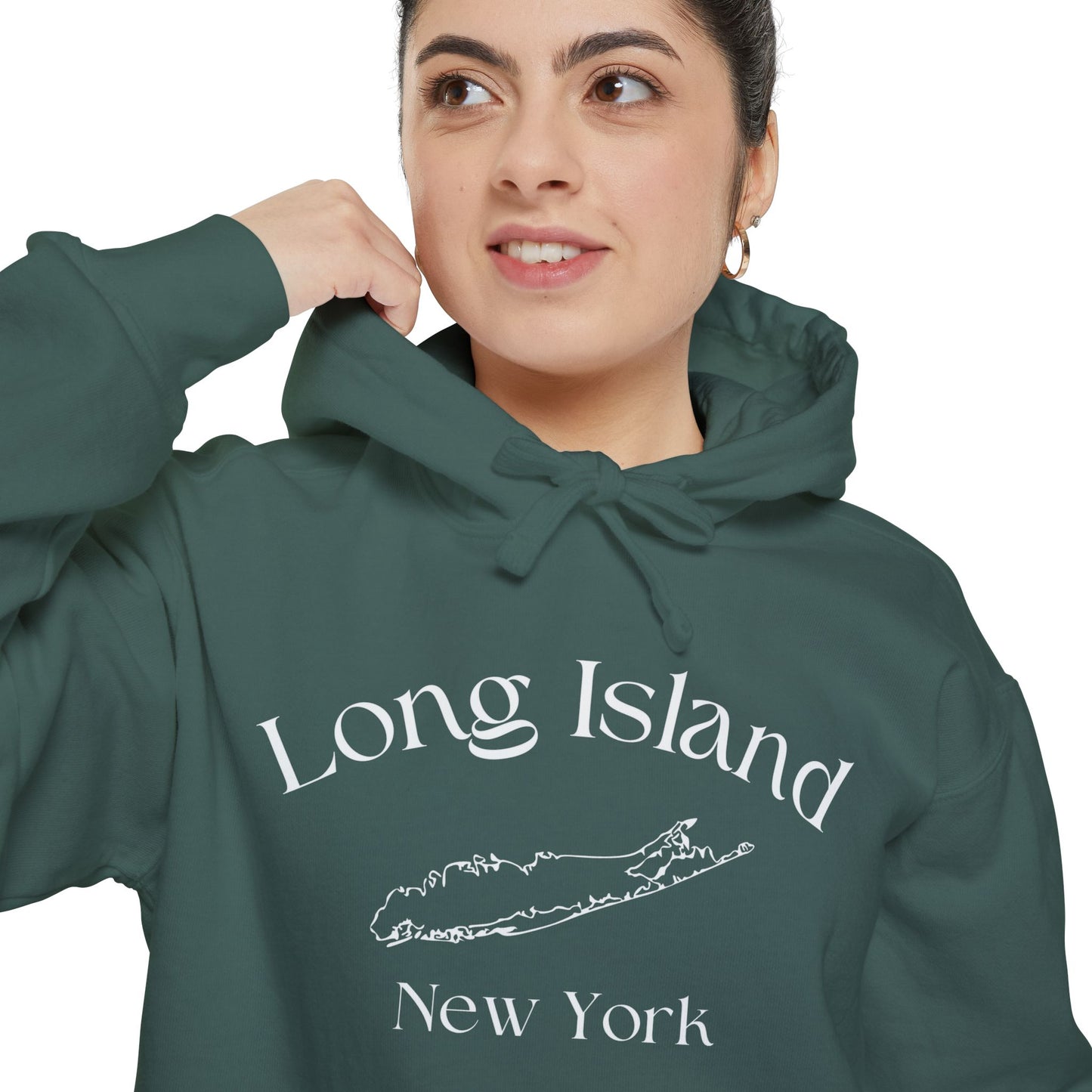 Long Island New York Graphic Hoodie