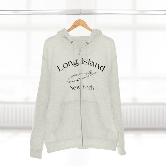 Long Island Zip Hoodie (Unisex)