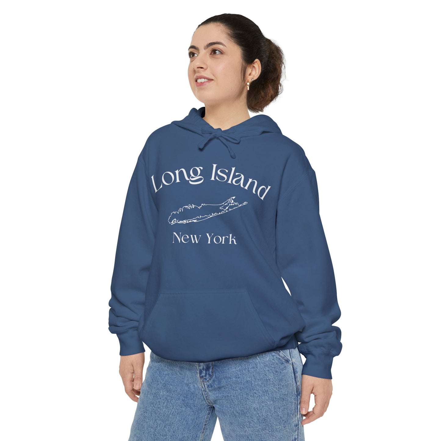 Long Island New York Graphic Hoodie
