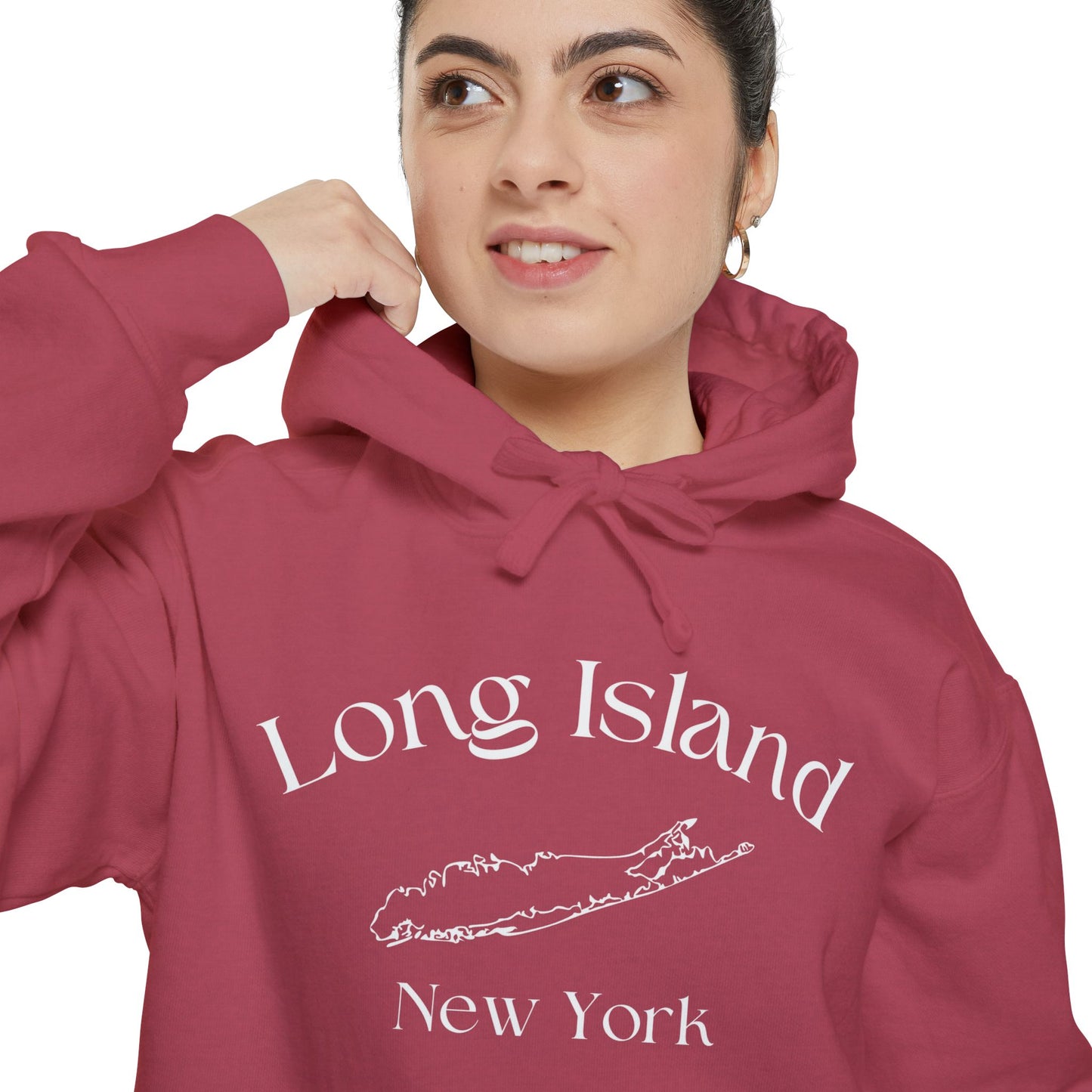 Long Island New York Graphic Hoodie
