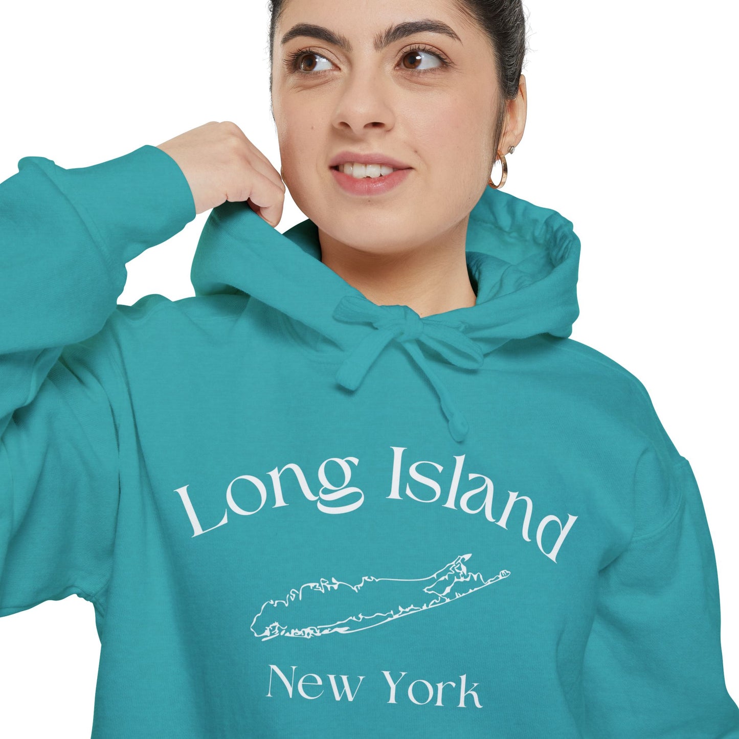 Long Island New York Graphic Hoodie