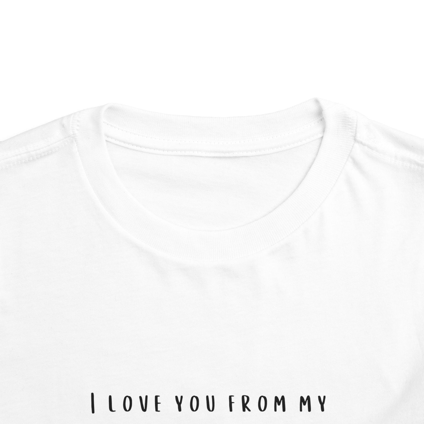 Toddler Valentine's Day Tee - Cute Tomato 'I Love You From My Head to-ma-toes'